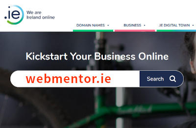 Enter domain name into search