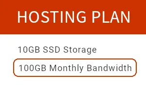 bandwidth allowance on hosting plan